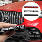 For Mercedes Benz W203 W204 W205 W210 w211 W124 W169 W176 W177 W202 ABS 3D AMG Logo Emblem Car Front Grille Badge accessories