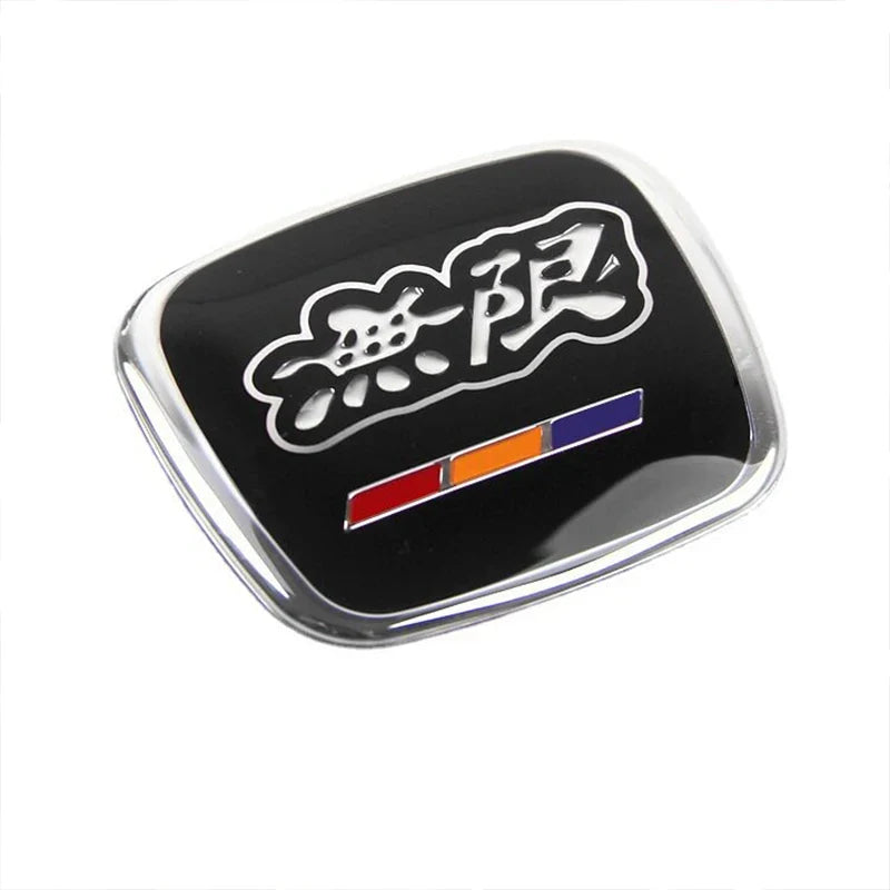Honda Car Steering Wheel Logo Emblem H Badge Sticker for Honda Civic Accord CR-V Fit HRV Odyssey Vezel Auto Interior Accessories