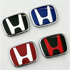 Honda Car Steering Wheel Logo Emblem H Badge Sticker for Honda Civic Accord CR-V Fit HRV Odyssey Vezel Auto Interior Accessories