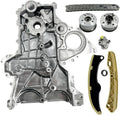 213502B701 243212B620 Timing Chain Kit+VVT Gear+Oil Pump Cover 244202B611 244312B620 For Hyundai Veloster Elantra Kia 12-21