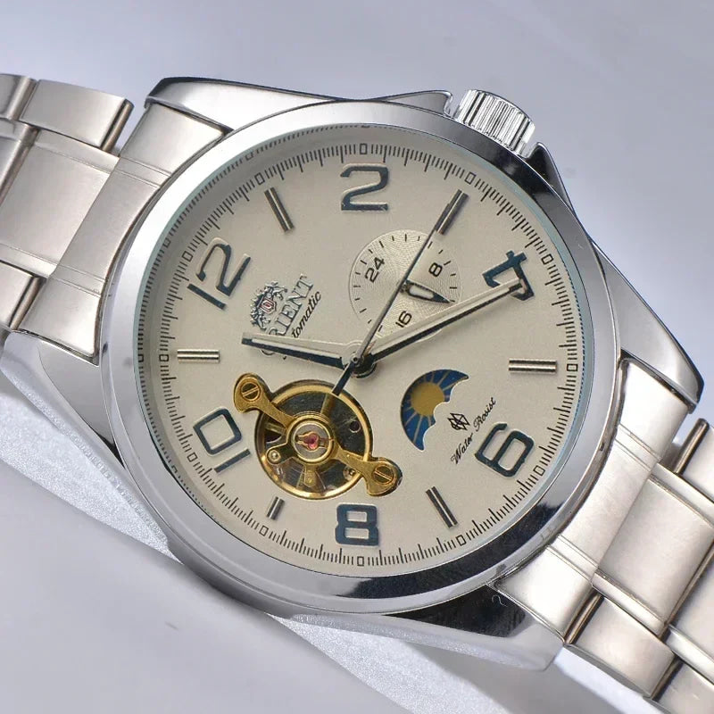 Orient Watches High Quality AAA Clock Brand New Top Men's Watch Luxury Multi-Function All-Steel Automatic Mechanical Tourbillon