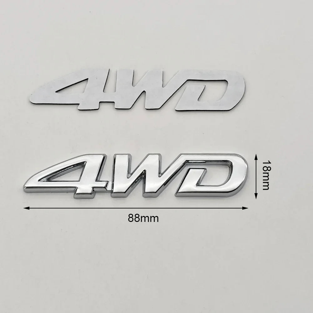 3D Metal Car Sticker HYBRID SYNERGY DRIVE V8 LIMITED AWD 4WD Logo Badge Fender Trunk Emblem For Toyota RAV4 Camry RS Accessories
