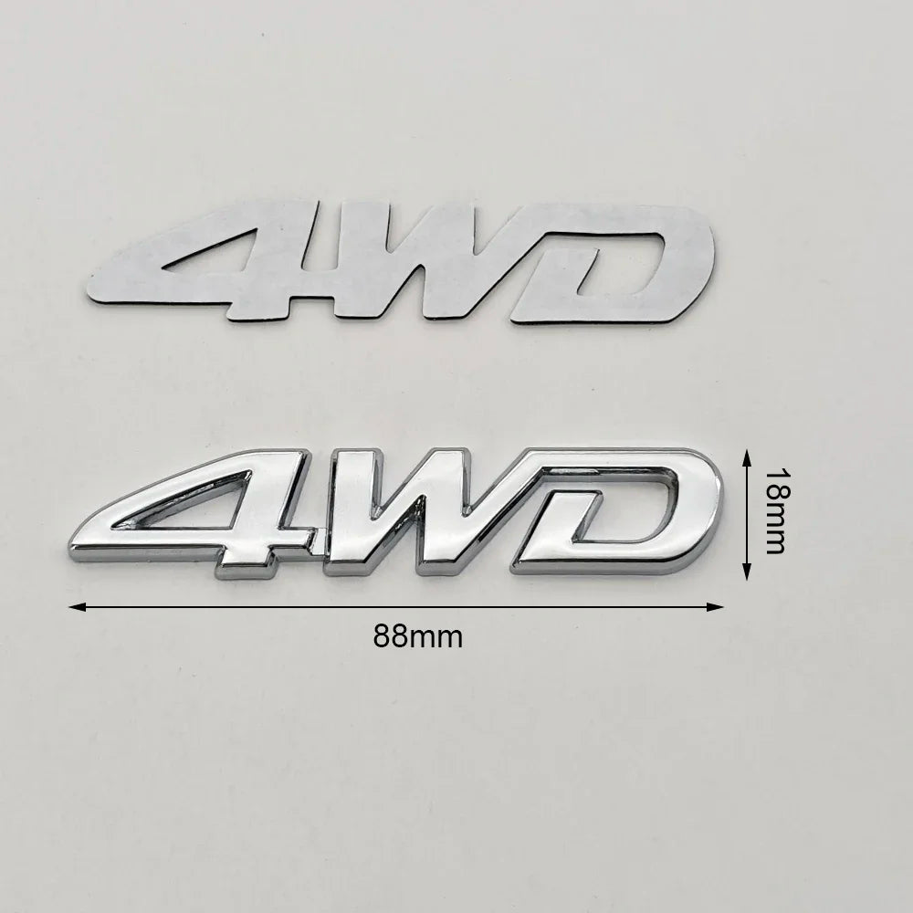 3D Metal Car Sticker HYBRID SYNERGY DRIVE V8 LIMITED AWD 4WD Logo Badge Fender Trunk Emblem For Toyota RAV4 Camry RS Accessories