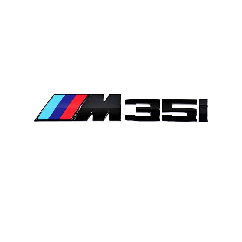 3D ABS Car Styling Rear Trunk Badge Emblem Logo Sticker Decoration Accessory For BMW M M1 M2 M3 M4 M5 M6 X7M X2M X4M X3M X5M X6M