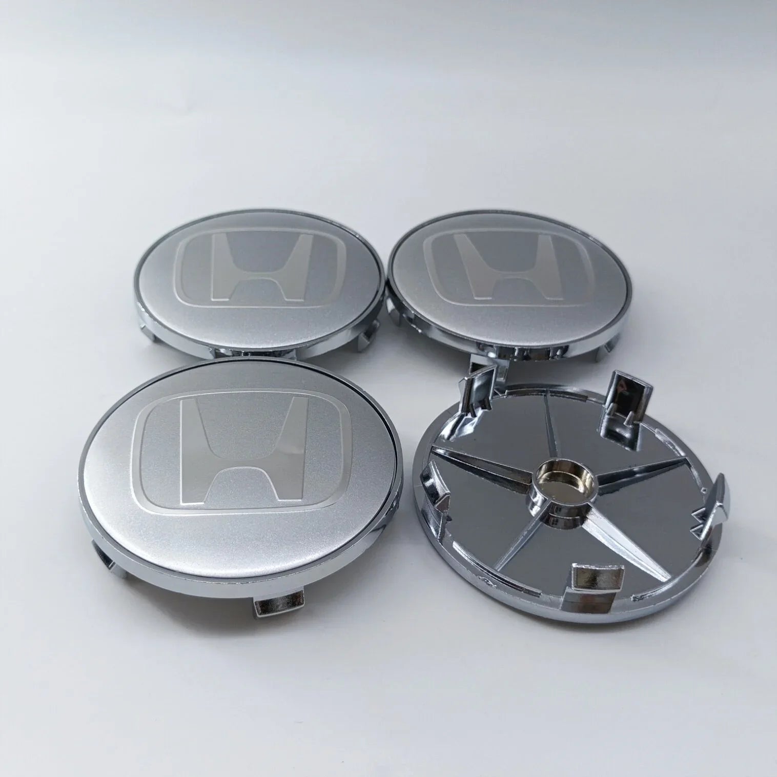 4pcs65mm 68mm For H Honda Mugen Pilot TypeR TypeS Insight CarStyling Wheel Center Hub Caps Cover Replacement Accessoriesstickers