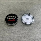 4Pcs 60mm Car Center Wheel Hub Cover Tire Cap For Audi Sline A1 A2 A3 A4 A5 A6 A7 A8 Q1 Q2 Q3 Q4 Q5 Q6 Q7 Q8 TT Auto Accessories