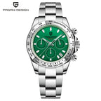 2026 Pagani Design PD1727 Night Light Men's Watch Sapphire Glass Stainless Steel Waterproof Relief  relogio masculino watches