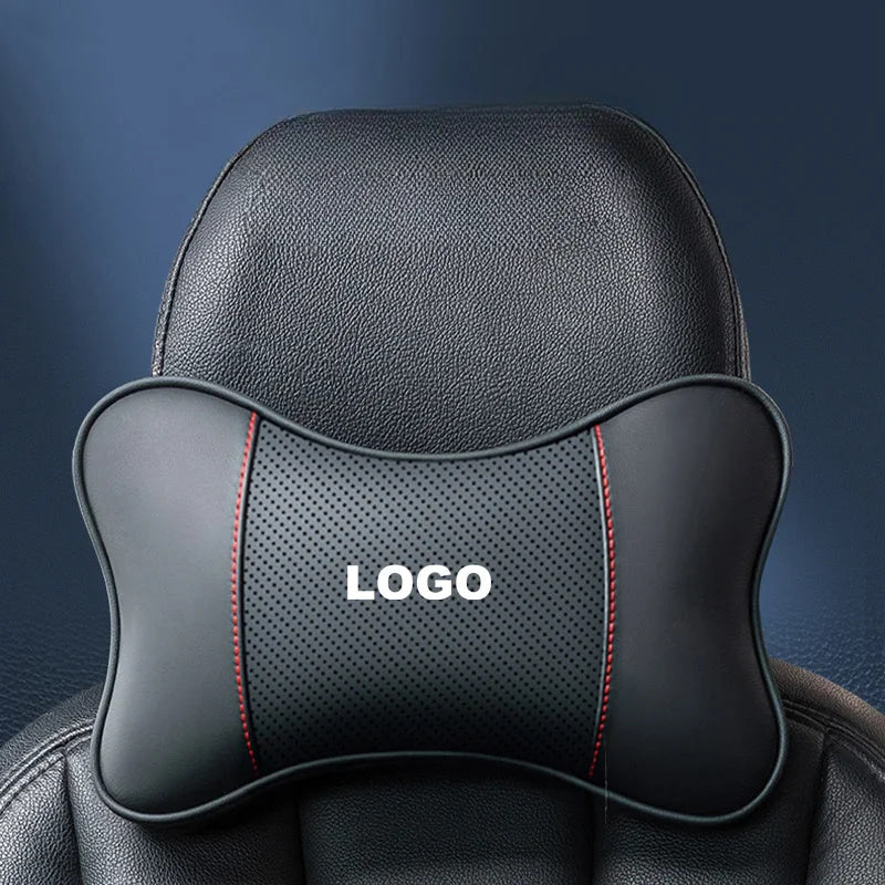 1Pcs Car Seat Headrest Auto Logo Neck Pillow For Ford Raptor F150 2019 2020 2021 2022 2023 2018 car accessories interior