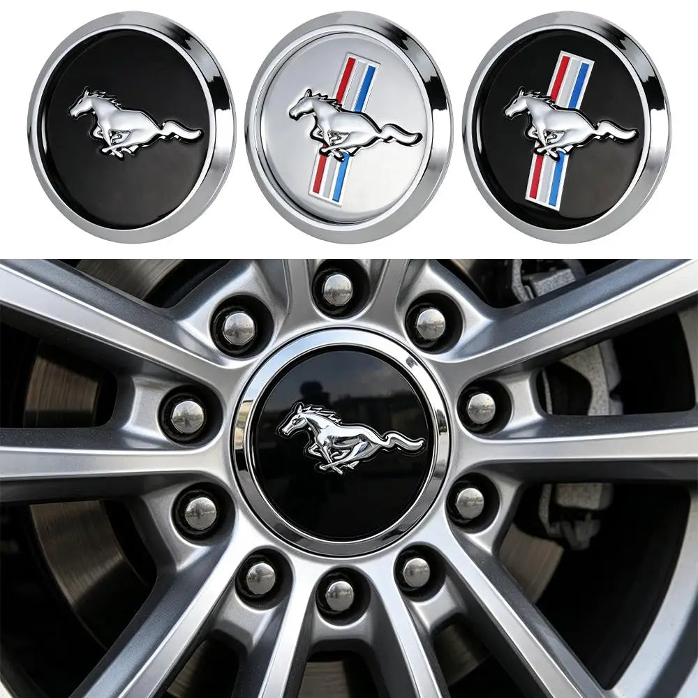 4Pcs 68mm Original Car Wheel Center Hub Caps Covers Hubcap accessories For Ford Focus Mustang Fiesta Mondeo Kuga Transit Escape