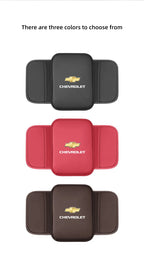 Car Armrest Cushion Leather Arm Rest Box Pad With Storage Bag For Chevrolet Corvette Montana TrailBlazer Silverado Traverse Bolt