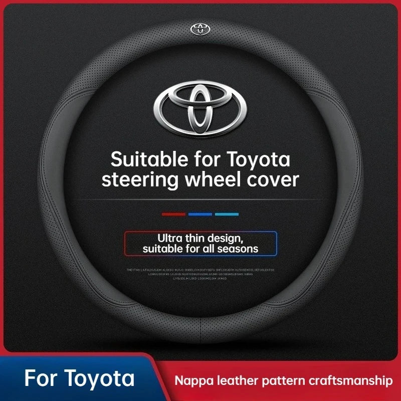 Universal Steering Wheel Cover Suitable for Toyota Corolla Camry Levin Highlander RAV4 Dazzling Veranda Chr Handle Cover