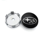 Car wheel hub emblem - Auto parts for vehicles For Subaru Forester impreza Outback Legacy Tribecacar WRC XV Car Accessories