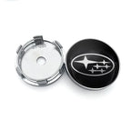Car wheel hub emblem - Auto parts for vehicles For Subaru Forester impreza Outback Legacy Tribecacar WRC XV Car Accessories