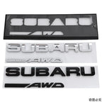 21.5X2.2CM ABS 2025 for Subaru SYMMETRICAL AWD Car Rear Trunk Letters Emblem Stickers STI XV WRC WRX BRZ FORESTER IMPREZA LEGACY