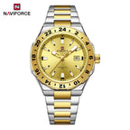 NAVIFORCE Luxury Watch for Men Quartz 3ATM Waterproof Stainless Steel Watches Business Fashion Men's Wristwatch2025