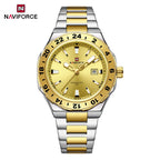 NAVIFORCE Luxury Watch for Men Quartz 3ATM Waterproof Stainless Steel Watches Business Fashion Men's Wristwatch2025
