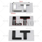 Car Styling LT 3D ABS Badge Body Adhesive Emblem Sticker Decal  for Chevrolet Silverado Suburban Tahoe Offroad 4X4