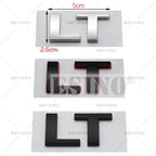 Car Styling LT 3D ABS Badge Body Adhesive Emblem Sticker Decal  for Chevrolet Silverado Suburban Tahoe Offroad 4X4