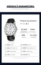 Casio Watch for Men Simple Minimalist Business Style Fashionable Design Water Resistant Quartz Movement MTP-V001