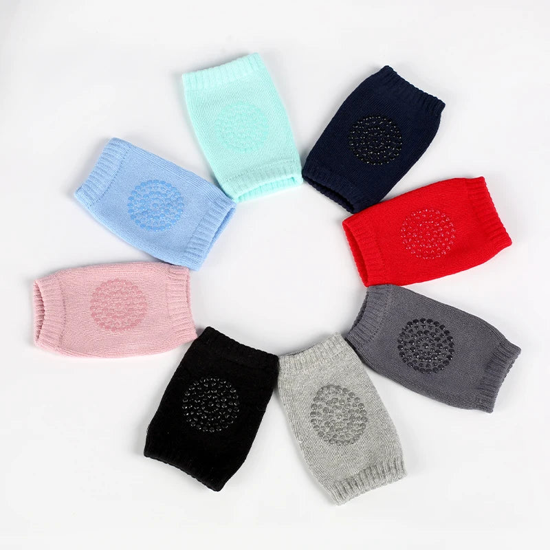 Rodillera para bebé, cojín antideslizante para gatear, Protector para niños pequeños, rodillera de seguridad, calentador de piernas, accesorios para niña y niño