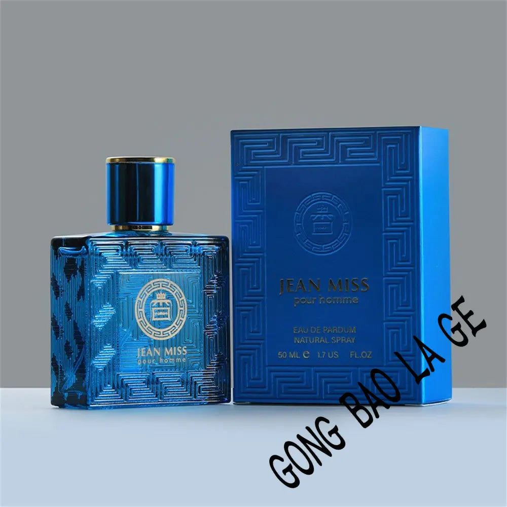 Marca 50ml Eau De Parfum para hombres Perfume Homme Colonia atraer mujeres Profumi trabajo Perfumes frescos femenino aroma duradero