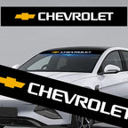 Easy Install Car Front Window Decoration Sticker CompatibleChevrolet Colorado Cruze Spark Captiva Malibu Trax Aveo Camaro Onix