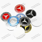 4pcs 56mm 75mm Car Wheel Center Hub Caps Cover Auto Accessories Mercedes Benz Amg C180 C200 C260 W108 W124 W126 W140 W168 W176