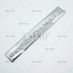 Car Styling Supercharged 3D ABS Adhesive Emblem Rear Trunk Badge Fender Sticker Car Body Decal Auto Accessory