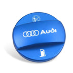 Aluminum Alloy Car Badge Fuel Tank Cap Decoration Cover For Audi A3 A1 A4 B9 A5 B7 Q5 Q3 Q2 8i TT Mk1 Mk2 S3 A7 S3 8V 8Y Q4 B9