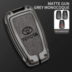 Car Key Case Bag Cover Shell For Toyota CHR Prado 2017 2018 Prius Camry Corolla RAV4 2017 2018 2019 2020 Protector Accessories