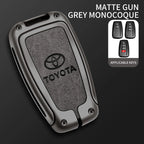 Car Key Case Bag Cover Shell For Toyota CHR Prado 2017 2018 Prius Camry Corolla RAV4 2017 2018 2019 2020 Protector Accessories