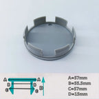 4pcs 58mm 59mm 69MM  For Honda Mugen Pilot Type R Type S Insight Car Styling Wheel Center Hub Caps Cover Replacement Accessories