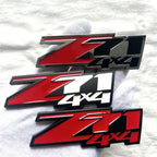 Metal Z71 4x4 Logo Emblem Badge Decal Car Sticker Front Hood Grill for Chevrolet Suburban Xtreme GMC Silverado Chevy Colorado