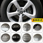 4pcs 60mm 61mm 68mm  Audi Hub Caps Car Wheel Center Caps  For Audi A1 A2 A3 A4 A5 A6 A7 A8 S3 S6 Q3 Q5 Q7 Accessories