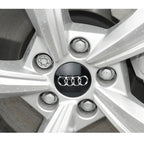 For Audi 4pcs 60mm Car Styling Audi Wheel Center Cap Emblem Hub Covers Badge For Audi B5 B6 B7 B8 B9 D3 Q3 Q5 Q7 TT A1 A3 A4 A5