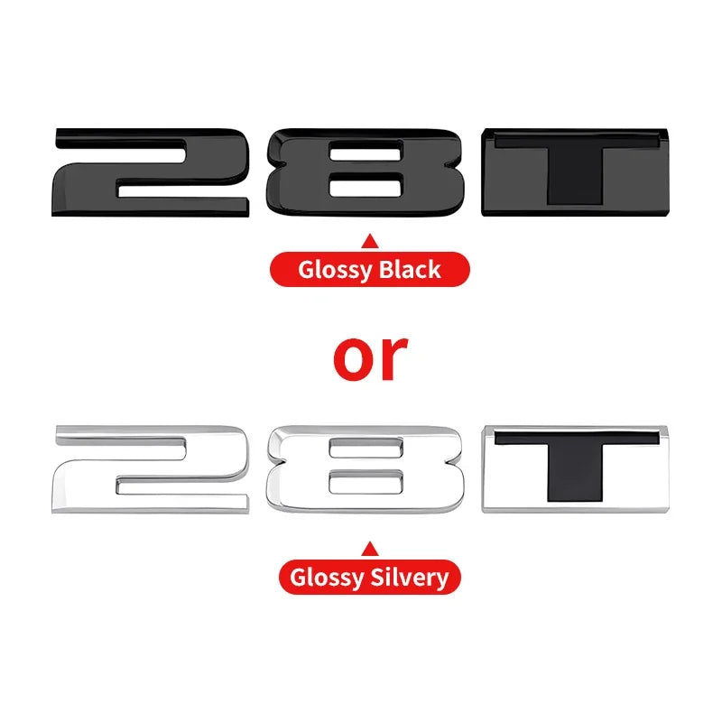 3D Car Rear Trunk Sticker Logo Letters Decals Badge For Cadillac CT4 CT5 CT6 CTS XT4 XT5 XT6 XTS ATS AWD 25T 28T 40T Accessories
