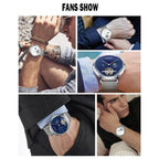 Classic Men's Watches Tourbillon Multi-function Full Automatic Men Watch High end Male Steel Strap Waterproof Wrist watches