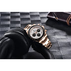 40mm New V2 PAGANI DESIGN Classic fashion Men Quartz Watches Sapphire Retro Chronograph Stainless Steel Waterproof Watch for Men