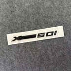 3D ABS Car Mudguard Trunk Emblem Sticker XDrive  20i 23i 25i 28i 30i 35i 40i 45i 48i 50i 55i Badge Decal Decor Fit for X3 X5