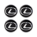 4Pcs Lexus F SPORT Car Wheel Center Hub Caps Cover Accessories for Plug-in Hybrid ES UX 300e GS GX IS LS CT NX RX 350h 450h