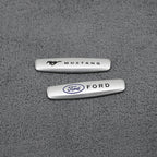 Ford  Seat Sticker Metal Badge Seat Mustang Badge For Ford Mustang Shelby Cobra Focus Mondeo F-150 Accessories Interior Sticker