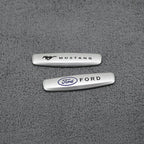 Ford  Seat Sticker Metal Badge Seat Mustang Badge For Ford Mustang Shelby Cobra Focus Mondeo F-150 Accessories Interior Sticker