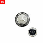 1pcs 56mm Car Aluminum Hood Emblem Front Badge Modification Accessories for Mercedes Benz C-Class E-Class W204 W205 W213 W214