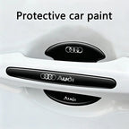 8pcs Car Door Handle Bowl Anti Scratch Stickers Anti-collision Auto Protective Film For Audi A3 A4 A5 A6 A7 A8 Q3 Q5 Q7 S3 Decal