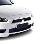 Car Logo Front Bonnet Hood Rear Tail Trunk Emblem Auto Accessories For Mitsubishi ralliart Lancer 9 10 ASX Outlander Pajero L200