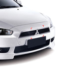 Car Logo Front Bonnet Hood Rear Tail Trunk Emblem Auto Accessories For Mitsubishi ralliart Lancer 9 10 ASX Outlander Pajero L200