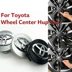 4Pcs 57/62mm Car Wheel Center Hub Caps For Toyota Rav4 Aygo Yaris Corolla Camry Car Tire Center Decoration Stickers Accessories