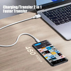 Cable USB tipo C a USB tipo C, Cable de datos de carga rápida, PD, 60W, para Iphone 15, 15Pro, Huawei, Samsung, Xiaomi, línea de datos, negro, blanco, 1M, 2M, 3M