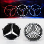 Car Front Emblem Grill Light Led Grille Badge for Mercedes Benz W166 W176 W204 W207 W212 W218 W245 W251 W463 Auto Accessories