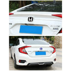 Car Logo Badge Front Grille Trunk Steering Wheel Decoration Accessories For Honda Fit GK5 HRV Vezel Accord Civic Cars Emblem